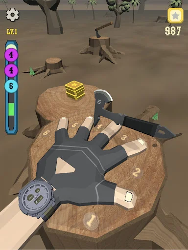 Download Knife Finger Game Terbaru – Uji Kecepatan Jari Anda - Screenshot 18
