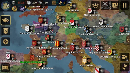 Download European War 7: Medieval – Strategi Perang Terbaik - Screenshot 1