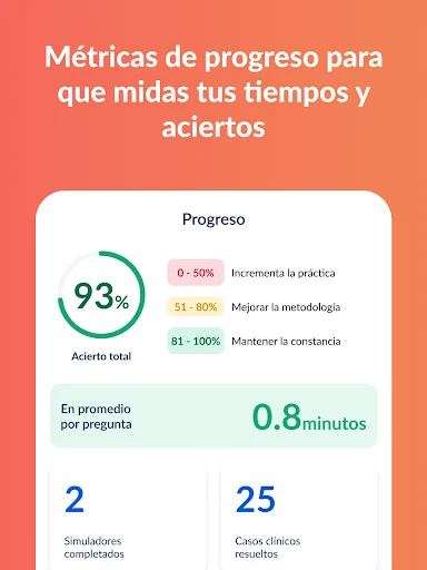 Download Gliamediq: Simulador ENARM Terbaru – Latihan Soal Medis - Screenshot 24