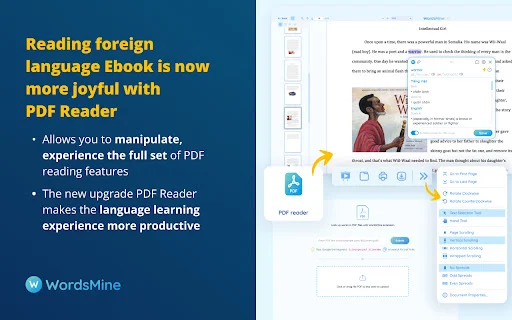 WordsMine: Tingkatkan Kosakata Bahasa Inggris Anda dengan Mudah - Screenshot 2