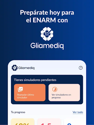 Download Gliamediq: Simulador ENARM Terbaru – Latihan Soal Medis - Screenshot 9