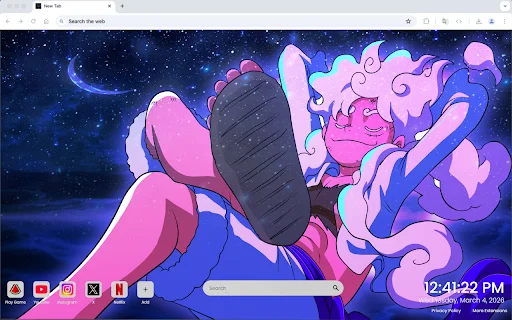 Download Luffy Gear 5 Live Wallpaper – Tema Anime HD Gratis - Screenshot 3