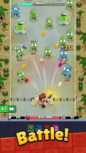 Download Bagbound Hero – Backpack RPG Terbaru – Main Offline - Screenshot 3