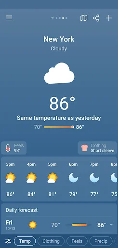 Download Weather & Clima Terbaru – Aplikasi Cuaca Akurat Gratis - Screenshot 3