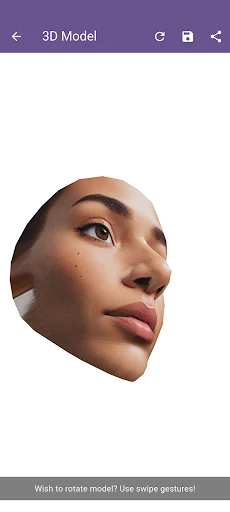 Download 3D Face Model Maker Terbaru – Buat Model Wajah 3D Gratis - Screenshot 3