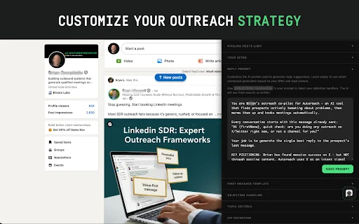 Autoreach: Asisten Penjualan AI Terbaik untuk LinkedIn & X - Screenshot 4