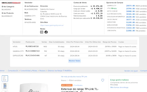 Download MercadoToolkit AI Gratis – Alat Penjual MercadoLibre - Screenshot 1