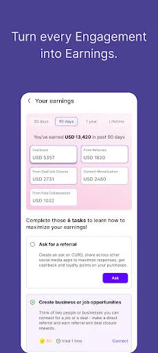 Download CURD: Socialmedia. Marketplace Terbaru – Aplikasi Referral - Screenshot 5