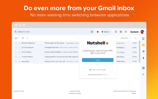 Nutshell CRM for Gmail: Kelola Penjualan & Produktivitas Terbaik - Screenshot 1