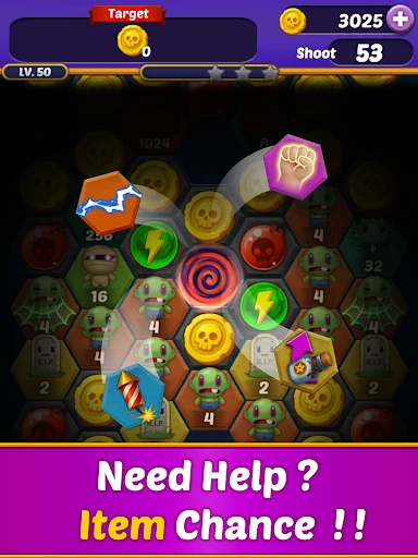 Download Shoot The Monster Terbaru – Game Puzzle 2048 Seru - Screenshot 9