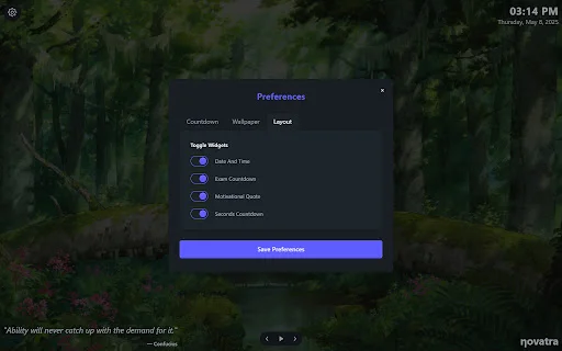 Download Exam Countdown Terbaru – Pengelola Ujian Gratis - Screenshot 1