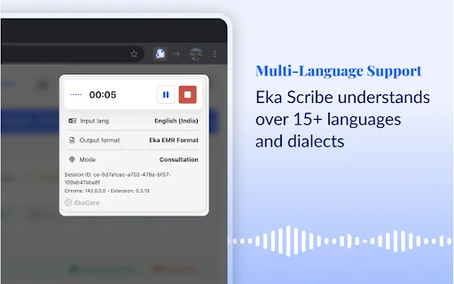 EkaScribe: Asisten AI Medis Terbaik untuk Rekam Medis Digital - Screenshot 4