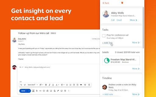 Nutshell CRM for Gmail: Kelola Penjualan & Produktivitas Terbaik - Screenshot 2